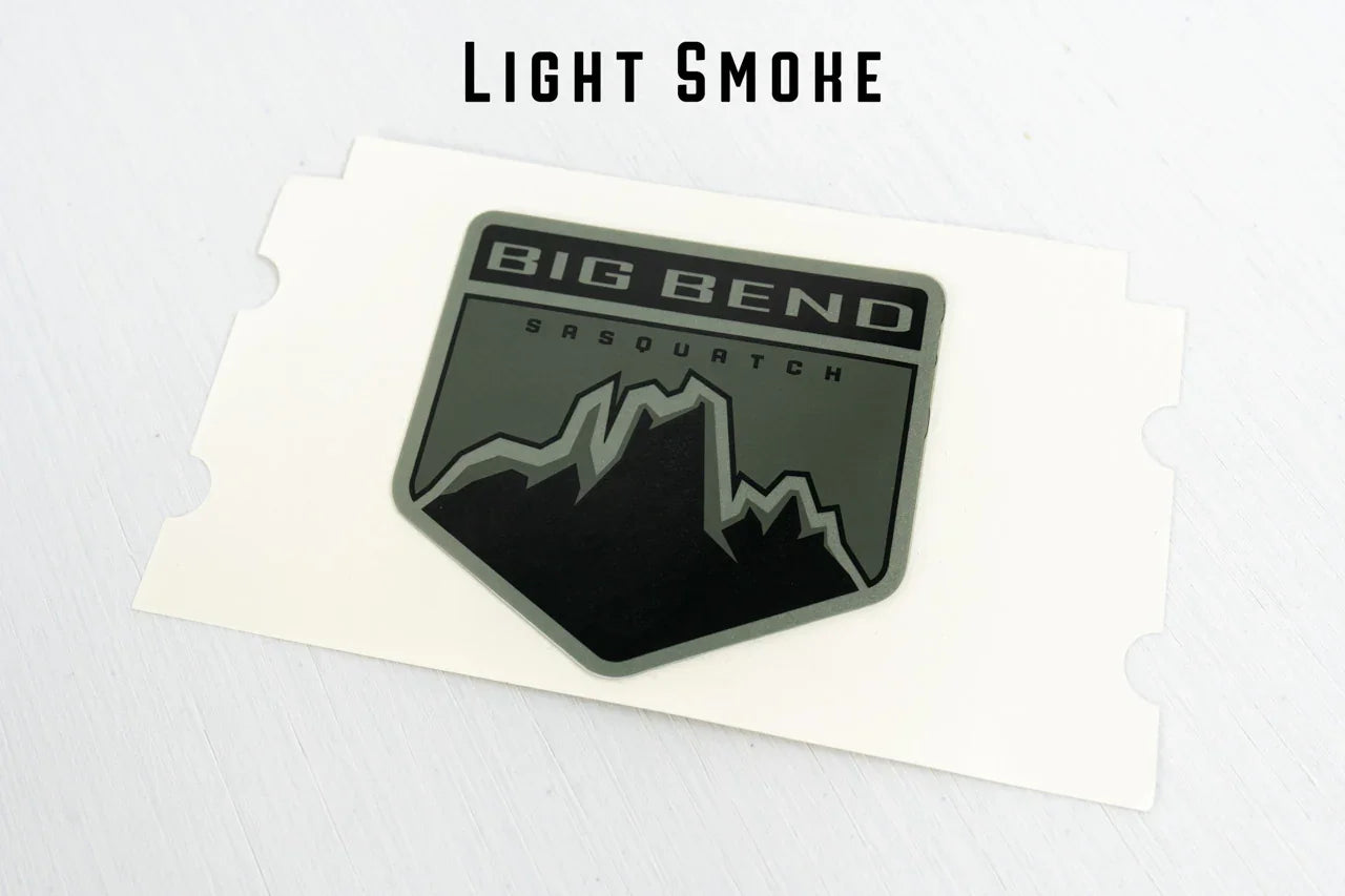 bronco cigarettes Big Bend Fender Badge Overlays bronco cigarettes Big Bend Fender Badge Overlays
