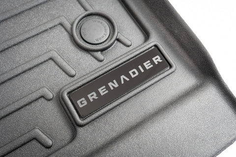 "Grenadier" Weathertech Floor Mat Logo (Etched Acrylic) - Universal