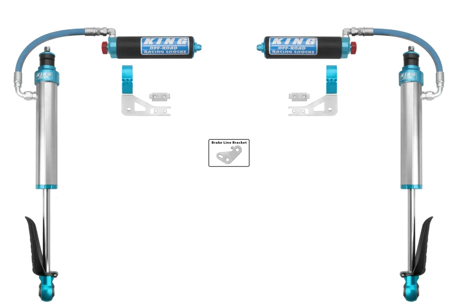 King Shocks 2024+ Land Cruiser 2.5 Rear Shocks | StickerFab