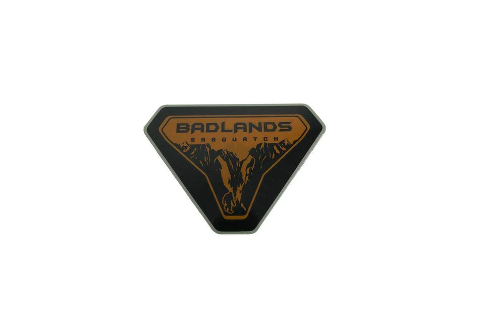 Badlands Fender Badge Overlays for 2021+ Ford Bronco | StickerFab