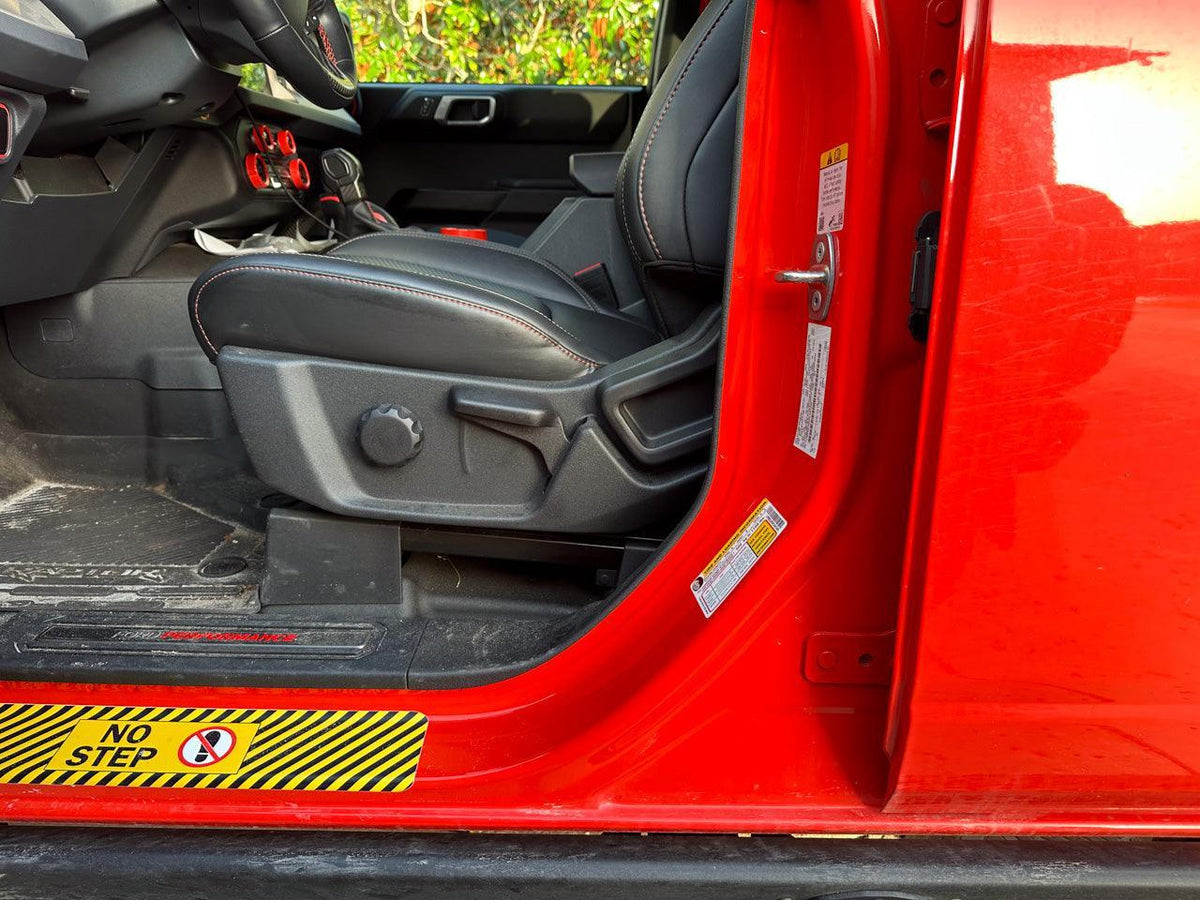 Door Jamb Sticker Cover Up Kit (Printed Series) 20212023 Bronco