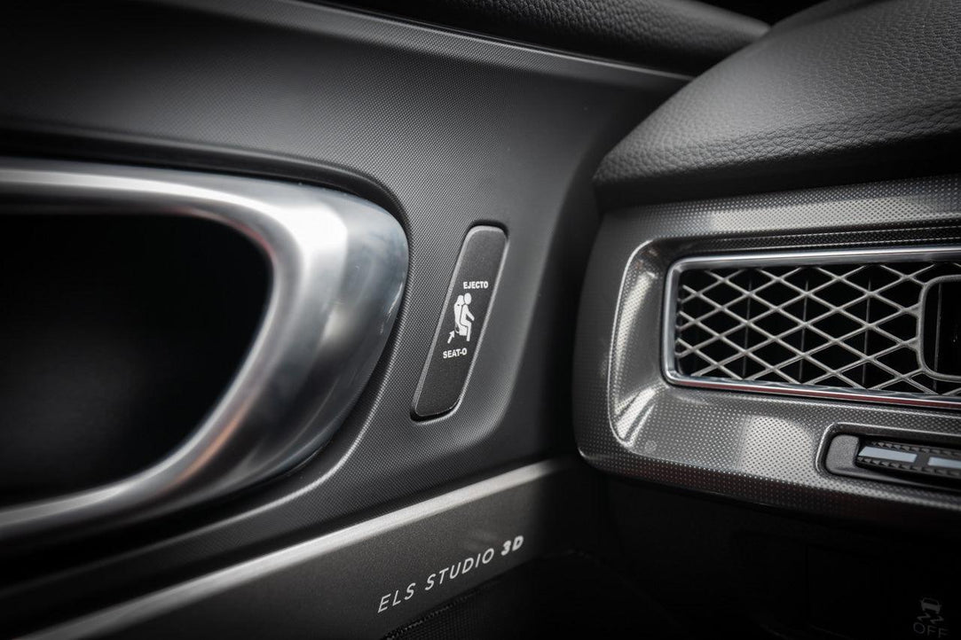 Ejecto Seato Blank Button Covers - 2023+ Acura Integra - StickerFab