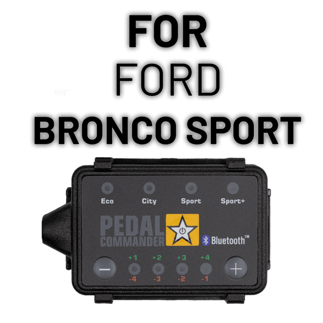Pedal Commander for Ford Bronco Sport (2021+) — Throttle Response  Controller | StickerFab