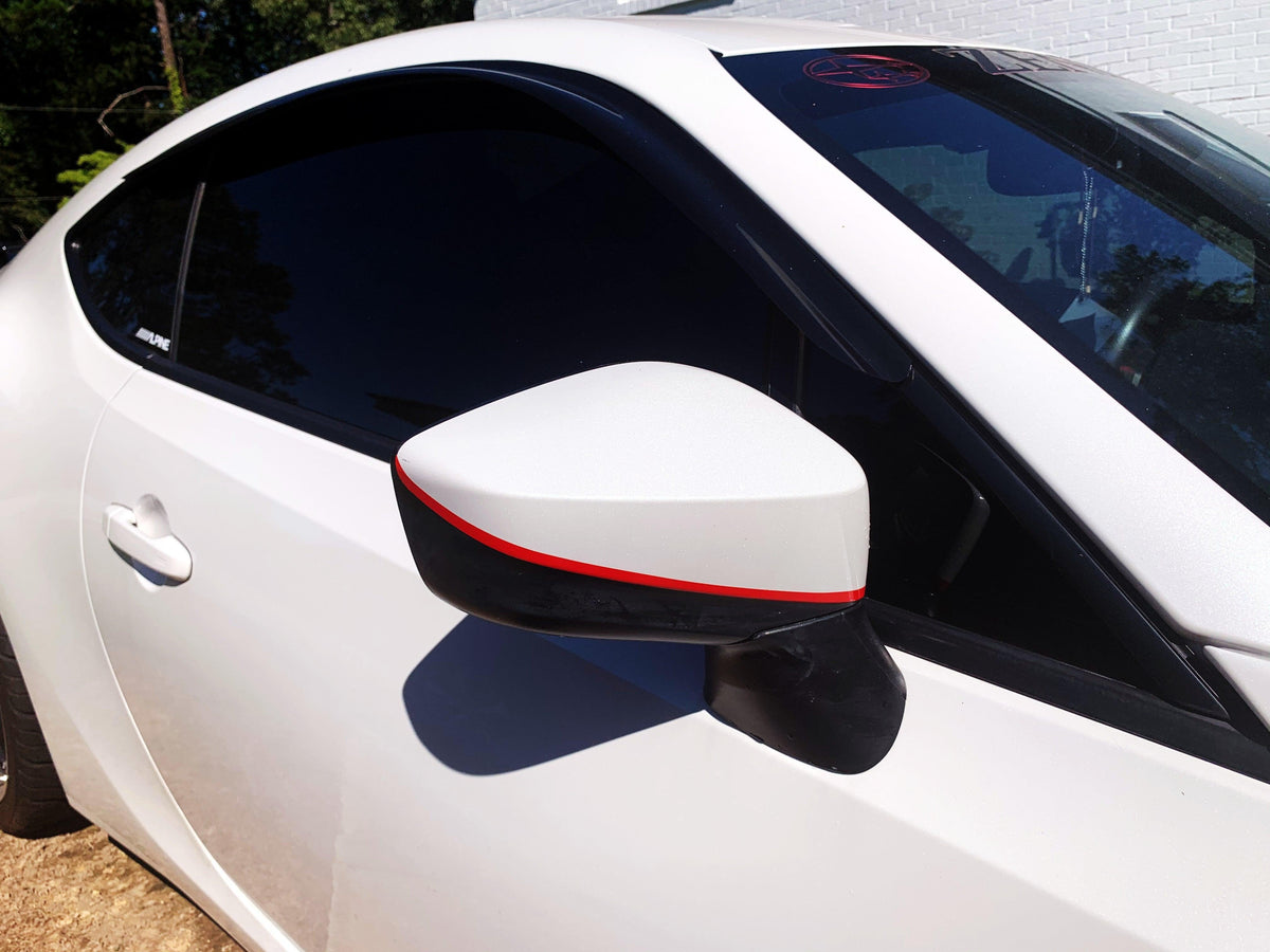 JDM Style Rear View Mirror Stripes 20132021 FRS / BRZ / 86 StickerFab