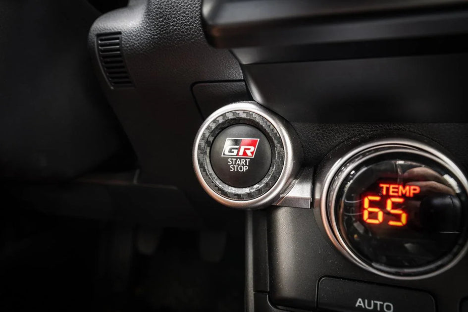 GR86ぱんこちゃん12プロフ必読！ push-to-start-trim-3d-carbon-