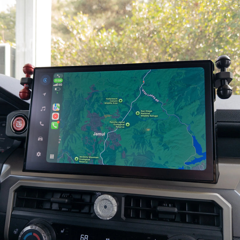 Billet Aluminum 14" Dashtop Multi Mount (DMM) - 2024+ Tacoma / 2025+ 4Runner