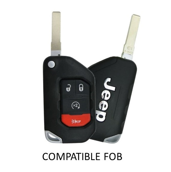 Gobi Injection Key Fob - 2018+ Wrangler JL / Gladiator JT