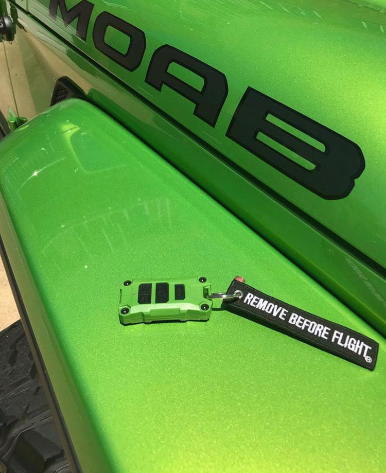 Green Injection Key Fob - 2018+ Wrangler JL / Gladiator JT