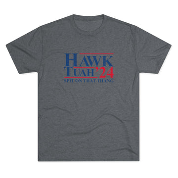 Hawk Tuah Spit on That Thang 2024 T-shirt - Premium Tri-blend - StickerFab