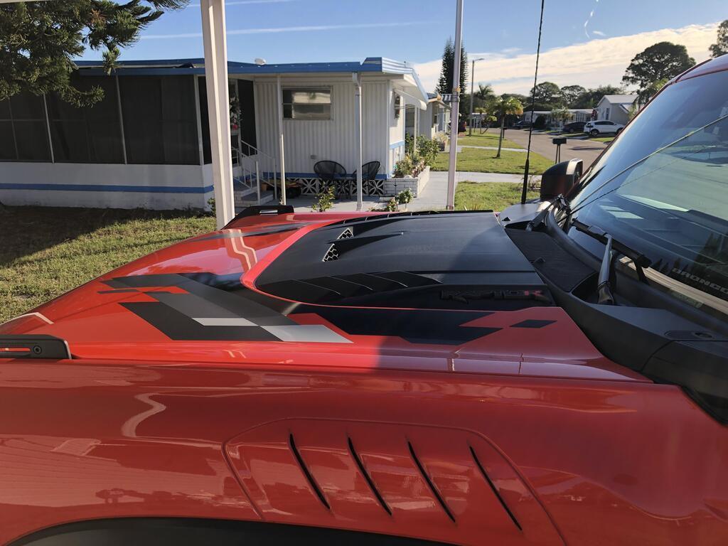 Bronco Raptor R Logo 2022+ Bronco Raptor R Inlay for Hood Emblems | StickerFab