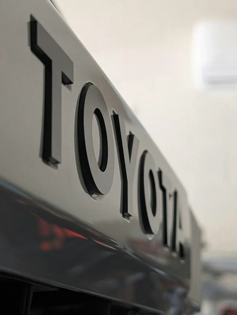 TOYOTA Rear Hatch Liftgate Acrylic Emblem Inlays - 2025+ 4Runner