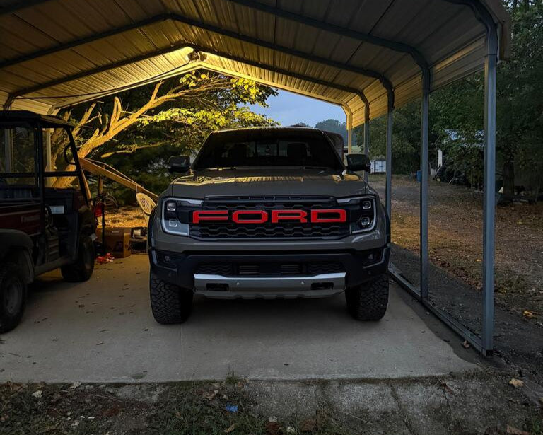 FORD Grille Letter Overlays - 2024+ Ranger Raptor