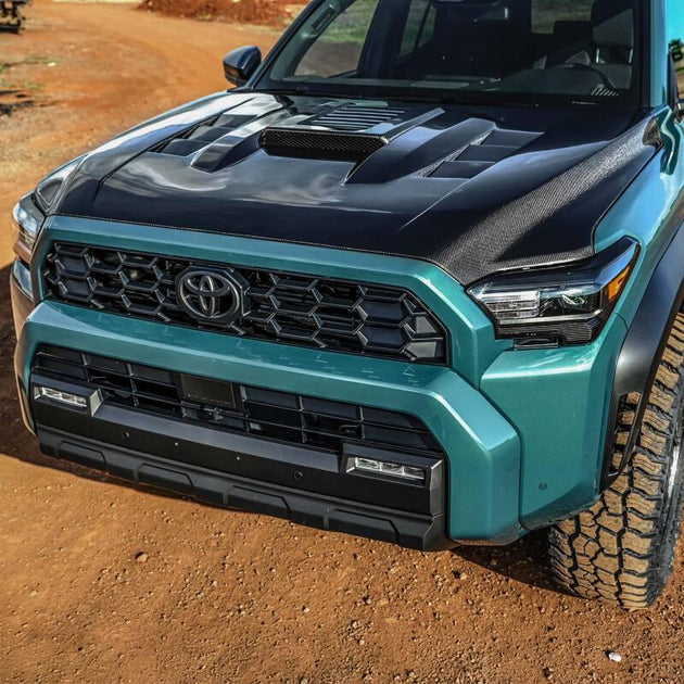 Seibon TS-Style Carbon Fiber Hood - 2024+ Tacoma / 2025+ 4Runner ...
