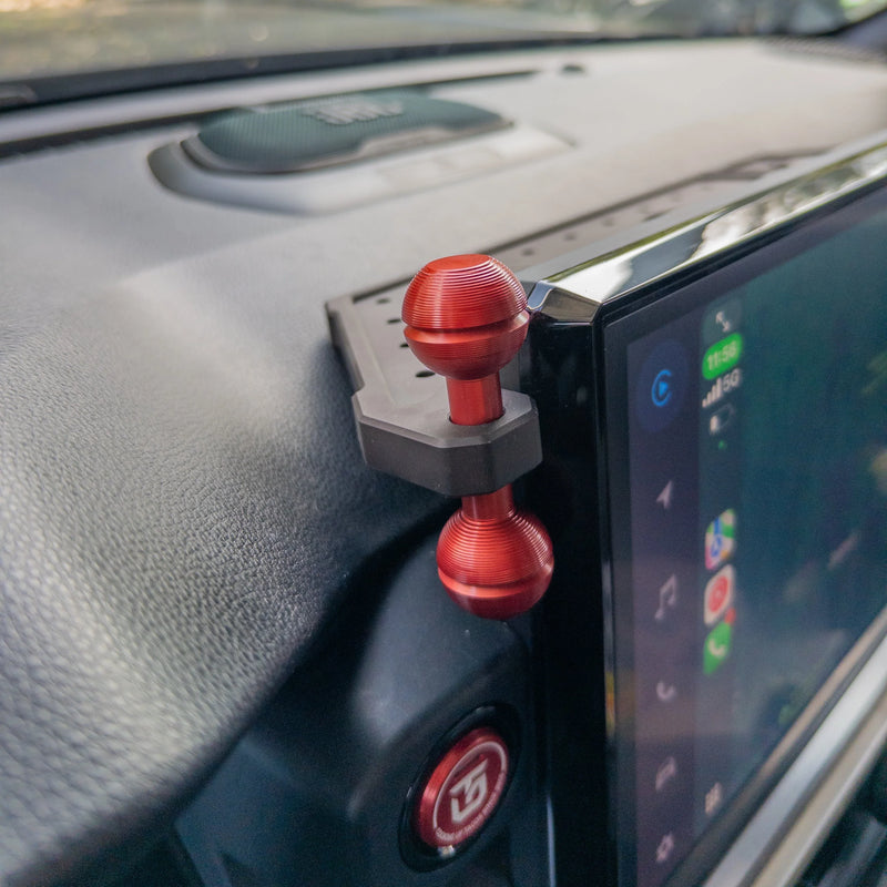 Billet Aluminum 14" Dashtop Multi Mount (DMM) - 2024+ Tacoma / 2025+ 4Runner