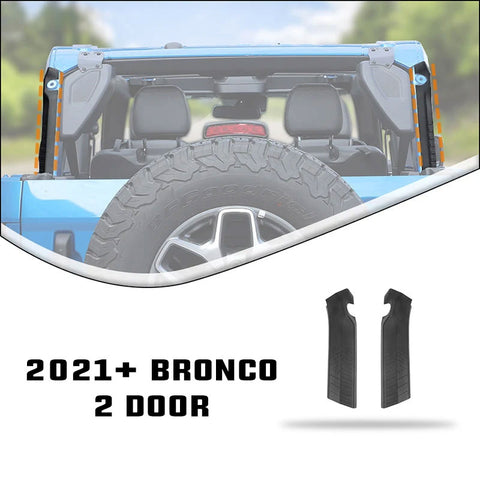 OSD American Flag 2 Door ABS Roll Bar Protection Covers - 2021+ Bronco 2 Door
