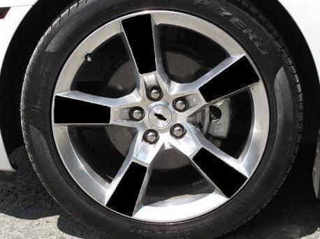 20" Stock Wheel Insert Overlays - 2010-2013 Camaro - StickerFab
