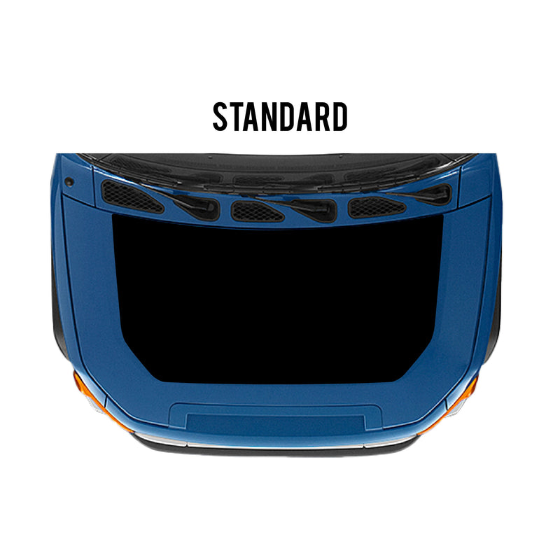 Topographic Hood Overlay - 2007-2014 FJ Cruiser