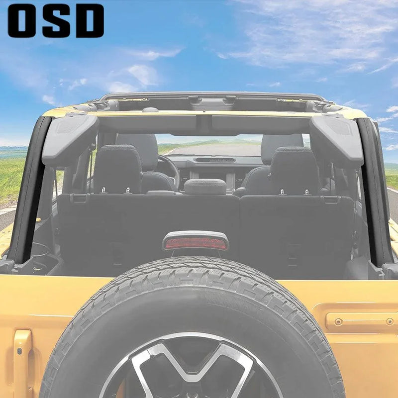 OSD ABS Full Clamp Roll Bar Protection Kit - 2021+ Bronco 4 Door - StickerFab