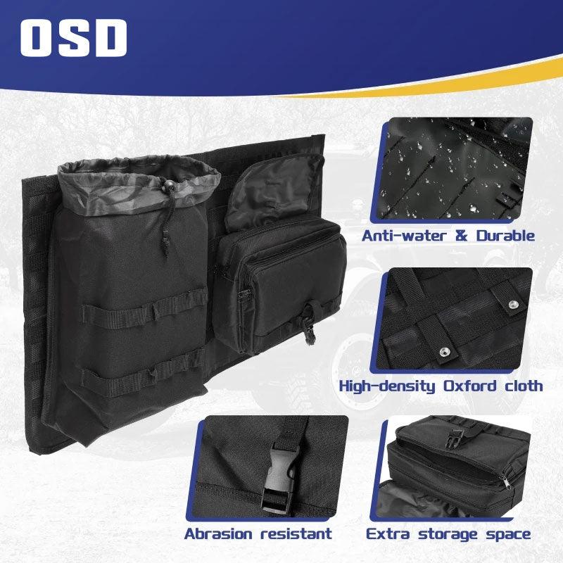 OSD 2021+ Bronco Molle Tailgate Storage Rack / 2 Bags 2021+ Bronco