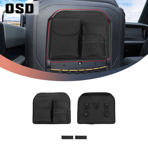 OSD Rear Seat Organizer - 2021+ Bronco (w/ Molle Seatbacks)
