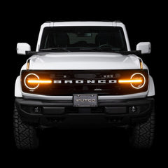 Putco Luminix DRL LED Light Hood Limb Riser Replacement Kit - 2021+ Bronco - StickerFab