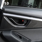OSD Carbon Fiber Rear Door Handle Trim Overlays fits 2022+ WRX