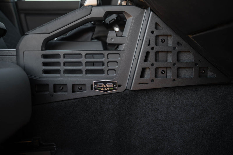 DV8 Offroad Center Console Molle Panels & Digital Device Mount - 2024+ Tacoma / 2025+ 4Runner