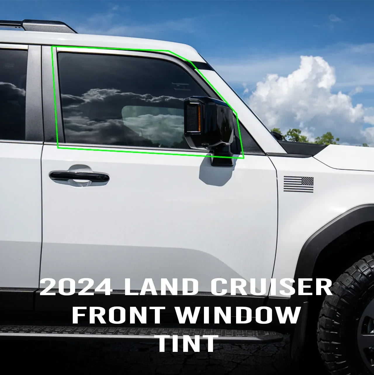 2024 Toyota Land Cruiser Easy DIY Window Tint Kit StickerFab 2024 toyota land cruiser easy diy window tint kit stickerfab