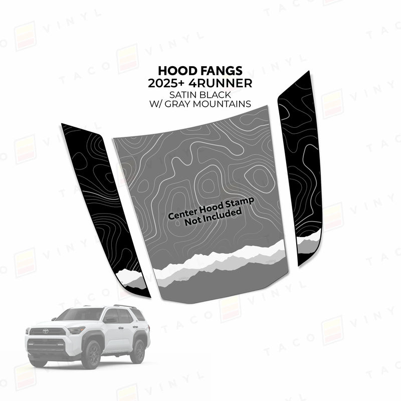 Apex Hood Fangs - 2025+ 4Runner