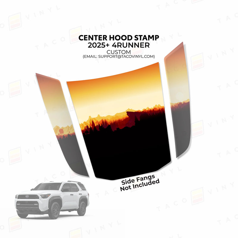 Apex Center Hood Stamp - 2025+ 4Runner