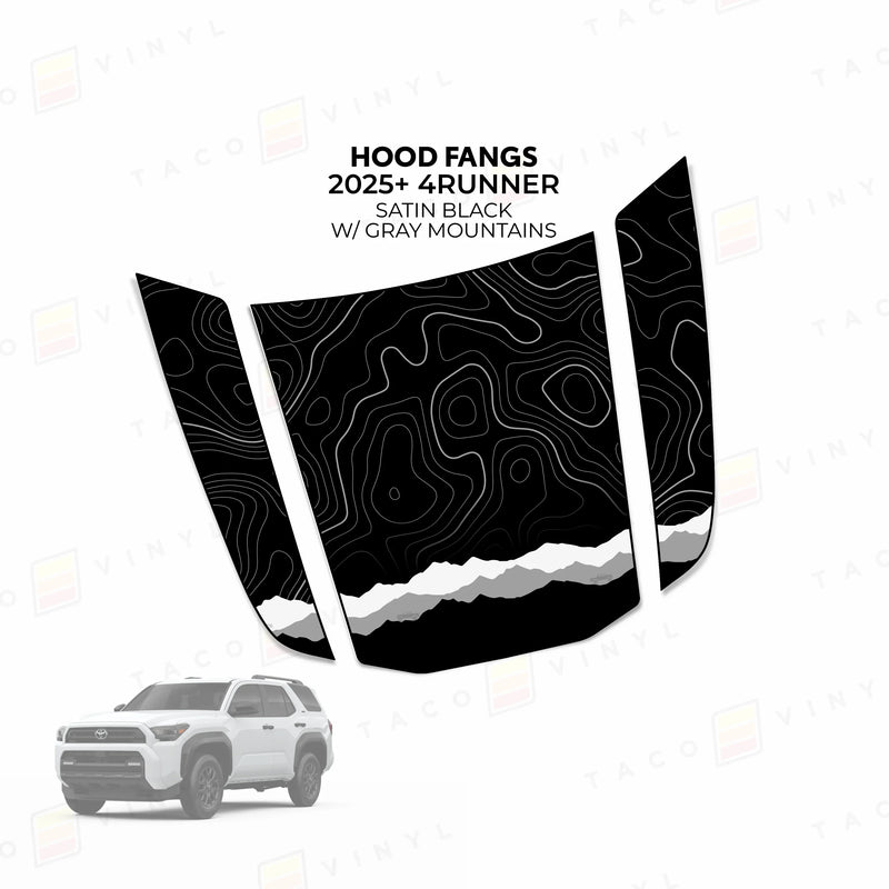 3 Piece Apex Hood Stamp - 2025+ 4Runner