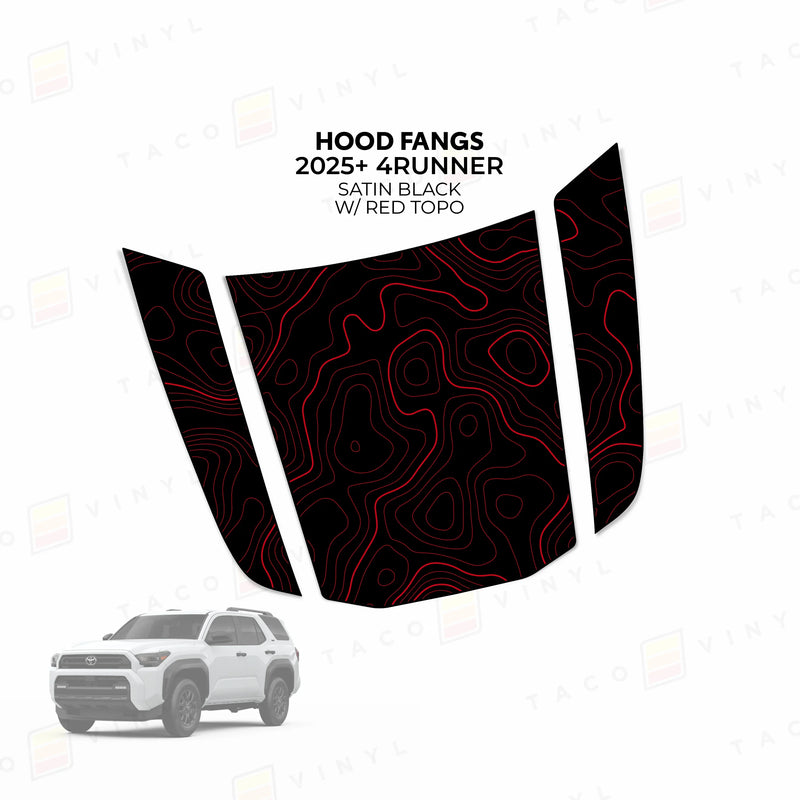 3 Piece Apex Hood Stamp - 2025+ 4Runner