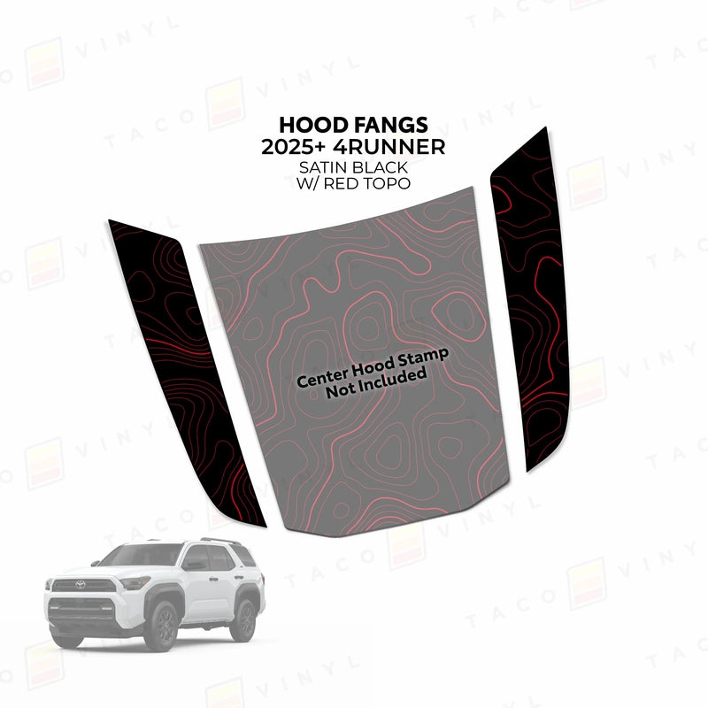 Apex Hood Fangs - 2025+ 4Runner