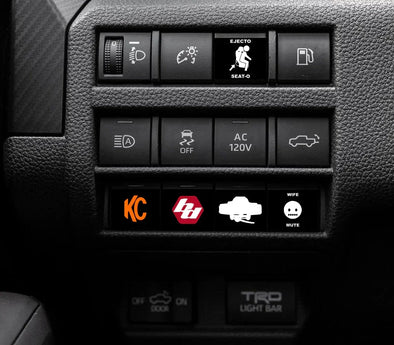 Switchback　スイッチバック　ステッカー 2024+ Tacoma / Land Cruiser / 2025+ 4Runner Auxiliary Switch