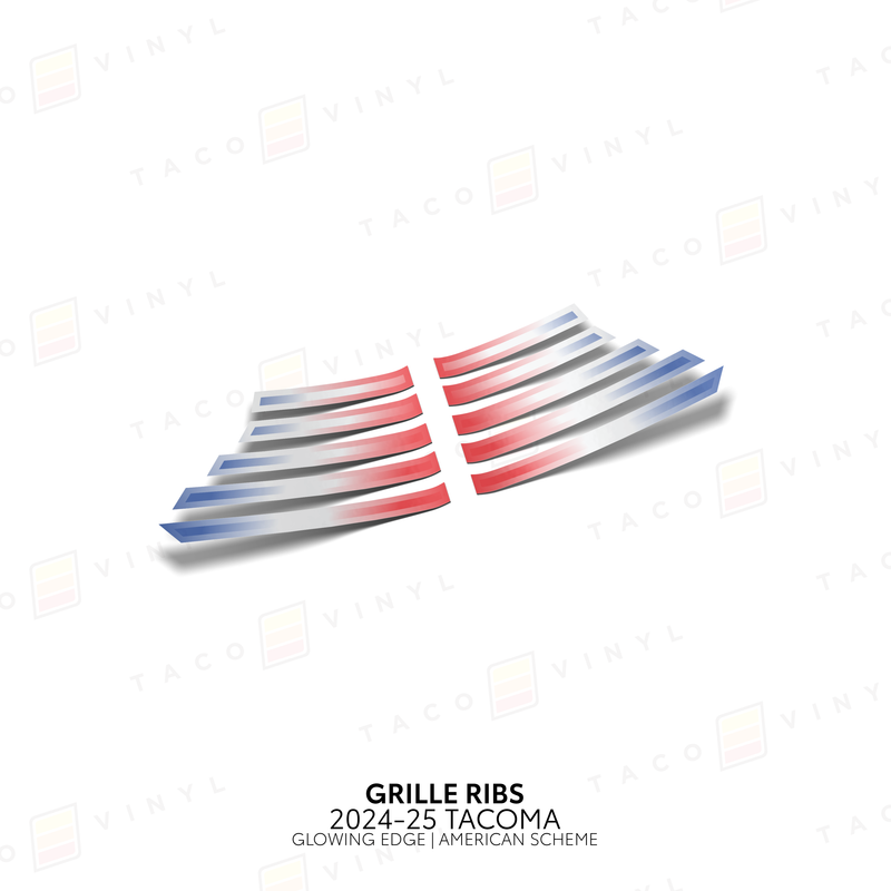 Glowing Edge Grille Ribs - 2024+ Tacoma