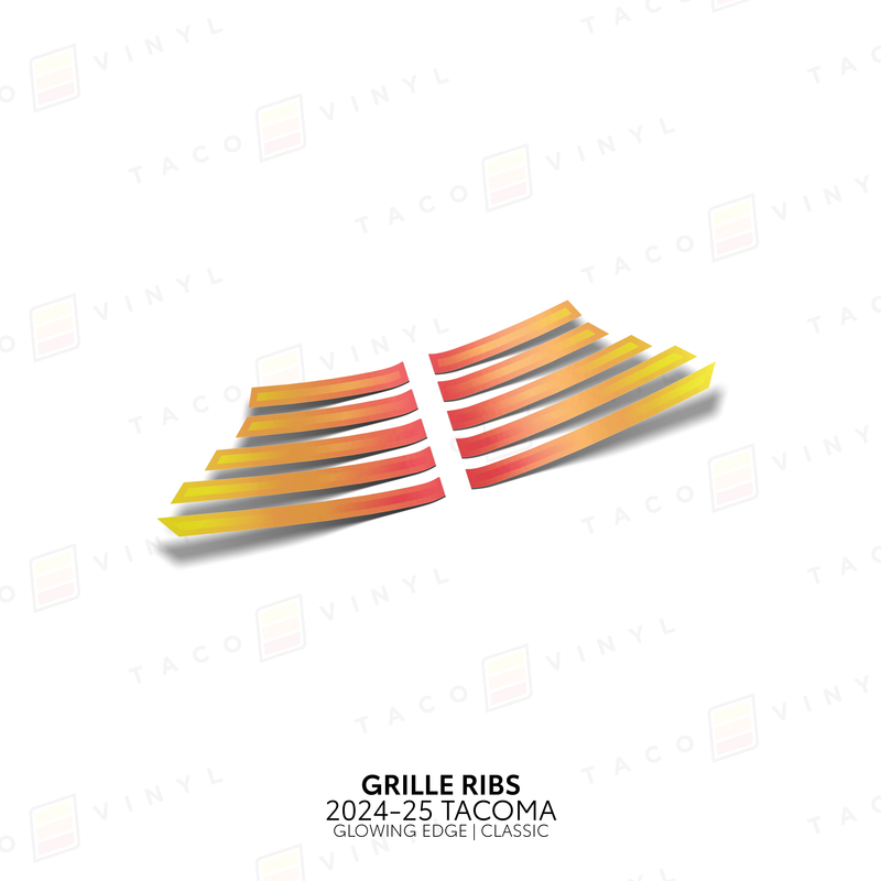 Glowing Edge Grille Ribs - 2024+ Tacoma