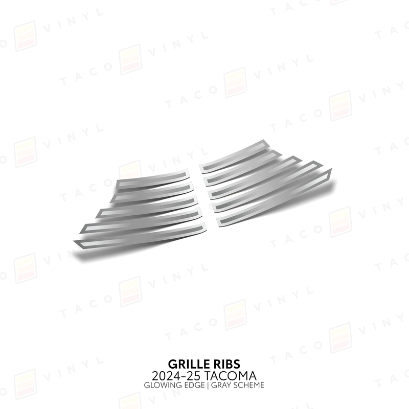 Glowing Edge Grille Ribs - 2024+ Tacoma