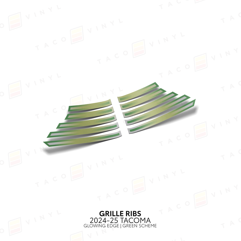 Glowing Edge Grille Ribs - 2024+ Tacoma