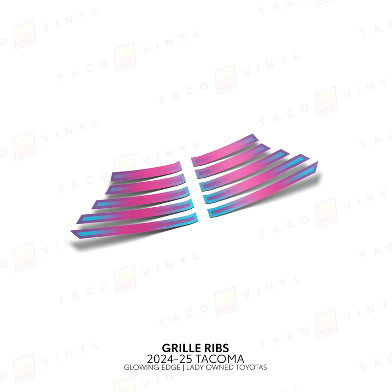 Glowing Edge Grille Ribs - 2024+ Tacoma