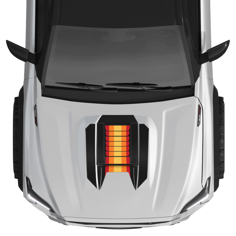 Havoc Hood Scoop Stamp (w/ No Fangs) - 2025+ 4Runner