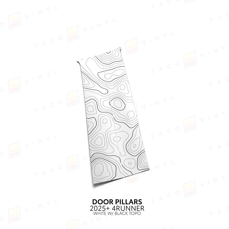 TV 4Runner B Pillar Decals - 2025+ 4Runner