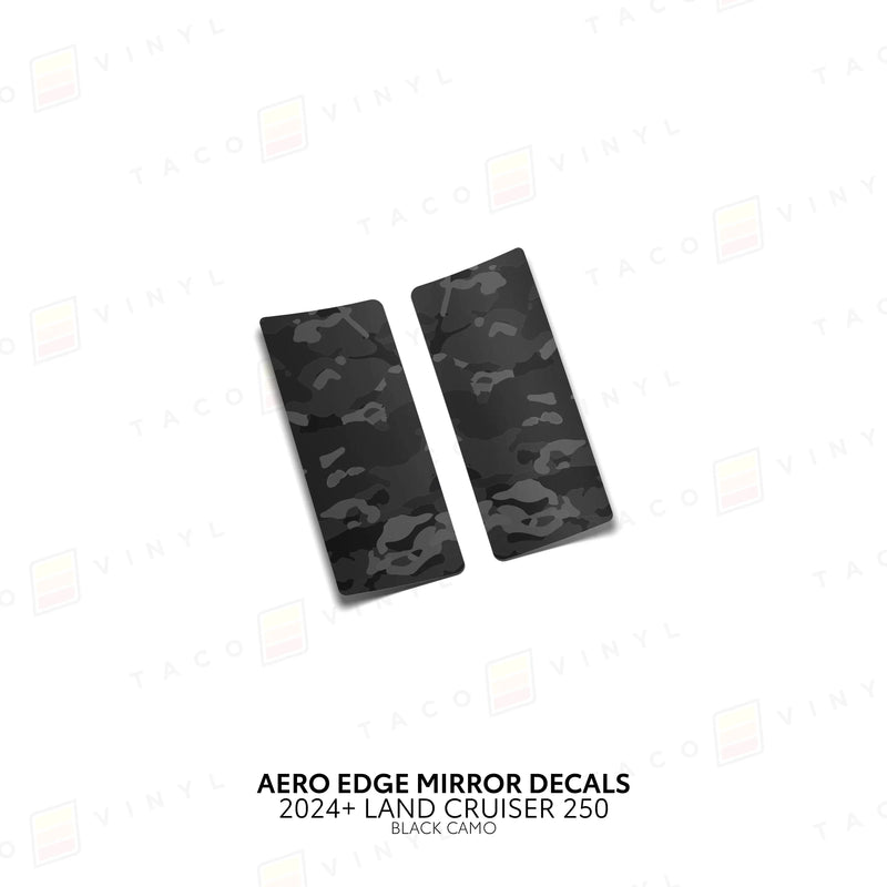 Aero Edge Mirror Decals - 2024+ Land Cruiser