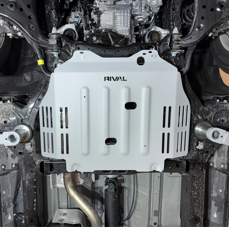 Rival Engine Aluminum Transmission Skid Plate - 2024+ Tacoma (Gas Only)