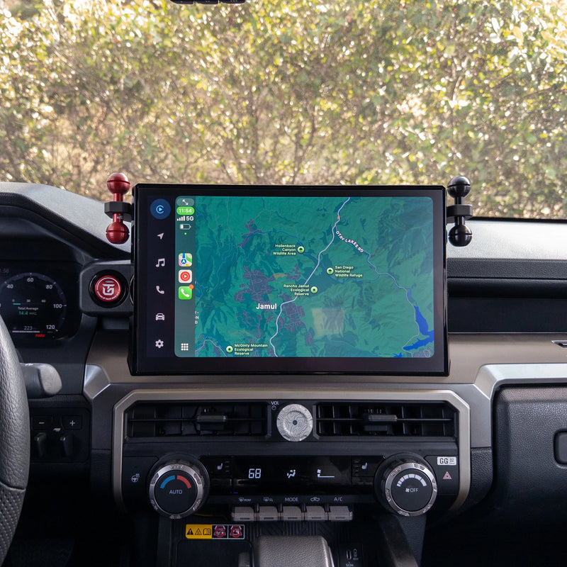 Billet Aluminum 14" Dashtop Multi Mount (DMM) - 2024+ Tacoma / 2025+ 4Runner