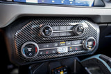 21 Offroad AC / Radio Control Dash Trim ABS Overlay - 2021+ Bronco - StickerFab
