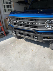 21 Offroad Mini Bull Bar - 2021+ Bronco w/ Modular HD Bumper - StickerFab
