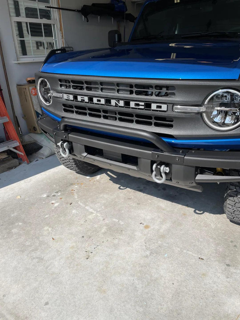 21 Offroad Mini Bull Bar - 2021+ Bronco w/ Modular HD Bumper - StickerFab