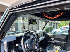 21 Offroad Paracord Wrapped Grab Handles (Pair) - 2021+ Bronco 2 / 4 Door - StickerFab