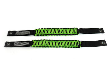 21 Offroad Paracord Wrapped Grab Handles (Pair) - 2021+ Bronco 2 / 4 Door - StickerFab