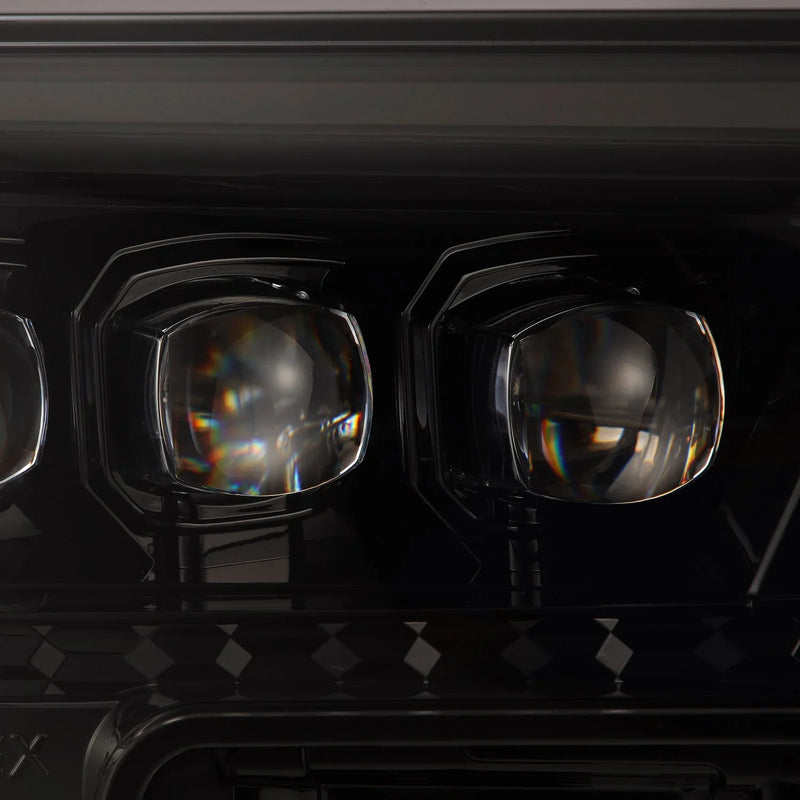AlphaRex OG NOVA Series Tri Beam Projector LED Headlights - 2024+ Tacoma / 2025+ 4Runner